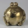 Dekofigur Frosch, Gold, H 14 Cm -Freien Garten Promotion Geschäft 0810506513 Frosch gold B14 L14 H14 POLY 119441