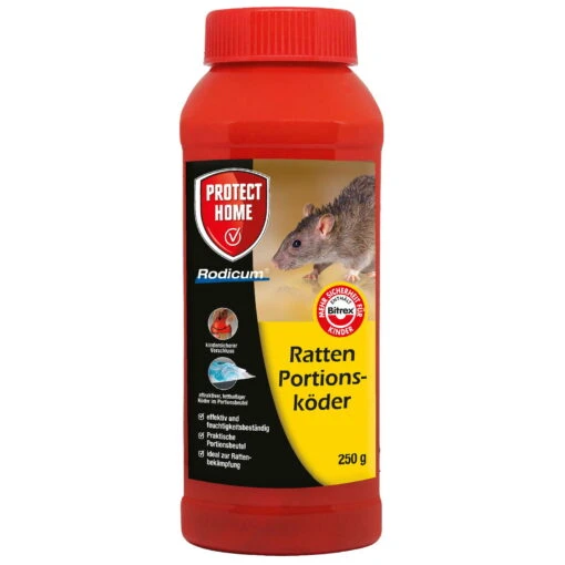 Protect Home Ratten-Portionsköder -Freien Garten Promotion Geschäft 0950300961 Protect Home Ratten Portionskoeder 250g 107281