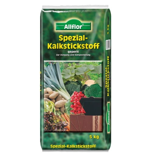 Kalkstickstoff, 5 Kg -Freien Garten Promotion Geschäft 0950500546 Allflor Spezial Kalkstickstoff geperlt 5kg NEU 3D 125194