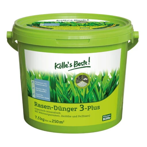 Kölle's Beste Rasendünger 3-Plus, 7,5 Kg -Freien Garten Promotion Geschäft 0950900262 KB Rasen Duenger 3 Plus 7 Kg Eimer 77089