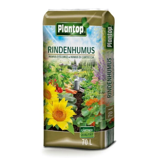 Plantop Rindenhumus, 2100l, 30 Sack á 70l -Freien Garten Promotion Geschäft 0960200189 Plantop Rindenhumus 70l1 1 78115