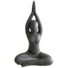 Steinguss Gartenornament 'Yoga', Natur, 21 X 14 X 30 Cm -Freien Garten Promotion Geschäft 0980306815 steinguss gartenornament yoga 123351