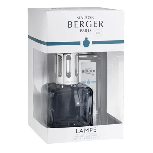 Maison Berger Paris Duftlampe + Raumduft 250 Ml, Geschenkset ICE CUBE, Grau -Freien Garten Promotion Geschäft 2160501222 Geschenkset ICE CUBE Grau Duftlampe 250ml Aromatischer Weisser Te 86584