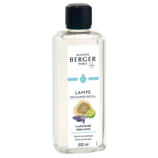 Maison Berger Paris Raumduft "frisches Holz", 500 Ml -Freien Garten Promotion Geschäft 2160501225 Refill 500ml Einladende Holznuancen 86585