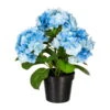 Kunstpflanze Hortensienbusch, Blau, Höhe Ca. 32 Cm -Freien Garten Promotion Geschäft 2220200136 Hortensienbusch blau 103050