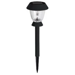 Solar-Pfahlleuchte 'Triton', Schwarz, 10 Lumen, H41 X Ø11,5 Cm -Freien Garten Promotion Geschäft 2950100419 Solar Pfahlleuchte Triton 10Lumen 41x11 5cm 61325