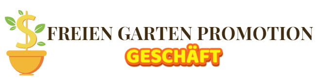 Freien Garten Promotion Geschäft